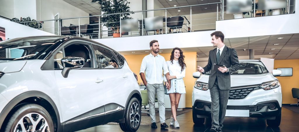 Autoshowroom met geur