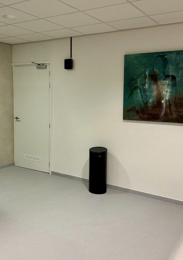 Geurmachine Brugge Zwart kleedkamer