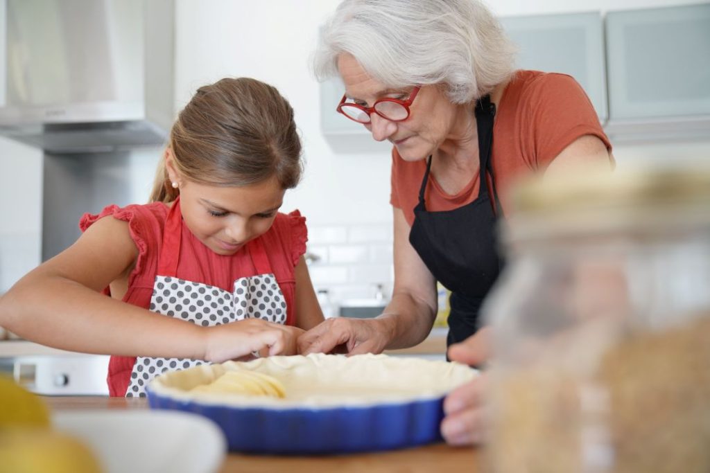 Geurherinnering Appeltaart met Oma bakken